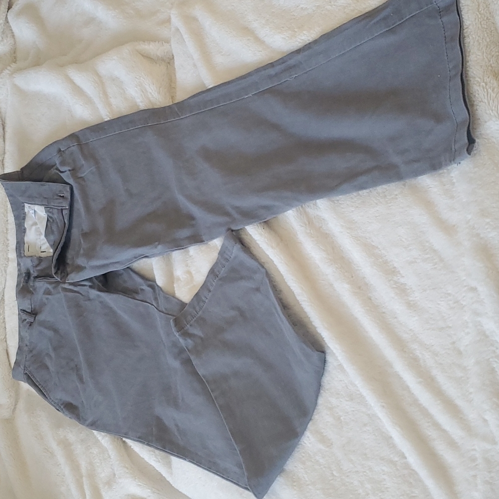 Grey casual pants